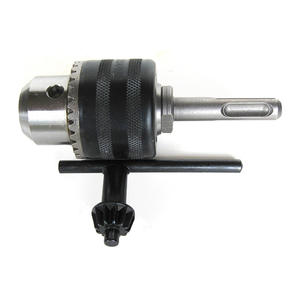 Adaptateur de <span class=keywords><strong>mandrin</strong></span> de <span class=keywords><strong>perceuse</strong></span>, SDS Plus, 1/2 et 3/8 po <span class=keywords><strong>Mandrin</strong></span> 3 mors - Product Image 4