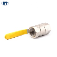Válvula de Bola de Latón Forjado Niquelado de 600 WOG 150 SWP de 1/2 a 4 Pulgadas para Agua, Aceite, Gas y Vapor