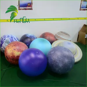 Illuminated pvc popular inflatable nice plants balloons system hanging decorative balls Hongyi