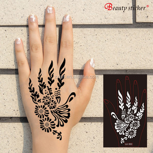 Plantilla del tatuaje del aerógrafo. <span class=keywords><strong>Henna</strong></span> tatuaje stencil. <span class=keywords><strong>temporal</strong></span> plantilla del tatuaje. - Product Image 1