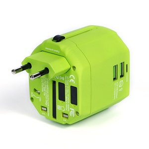 Adaptateur de voyage Hugotravel, nouveauté, vente en gros, avec batterie externe, ensemble d'accessoires mobiles pour la <span class=keywords><strong>promotion</strong></span>, souvenirs, cadeaux - Product Image 2