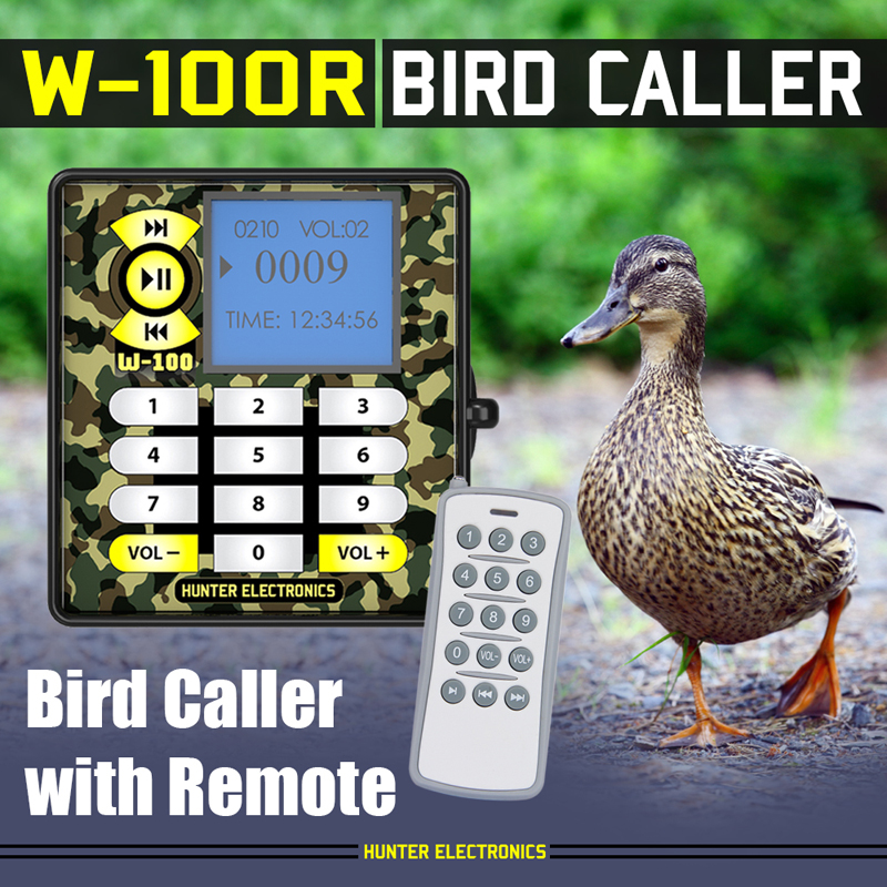 Mp3 Bird абонент 100 Вт с пультом дистанционного управления для охоты