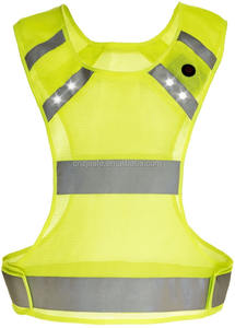 جودة عالية اللمعان الصمام قابل للتعديل تشغيل/المشي لمسافات طويلة سترة واقية عاكسة - Product Image 2