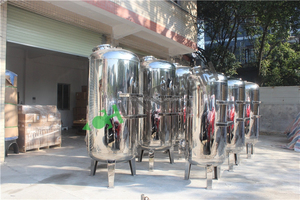 En Acier inoxydable Système De <span class=keywords><strong>Filtration</strong></span> D'eau/Adoucisseur l'utilisation des sels dans le Logement de Filtre - Product Image 2