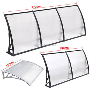 Auvent canopée en Polycarbonate naturel, AUPAL - Product Image 3
