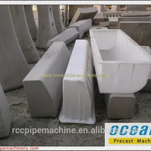 Beton frenlemek için yüksek kaliteli plastik kalıp, kerbstone kalıp