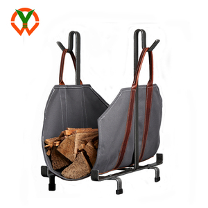 Borsa Porta Legna da Ardere in Tela Cerata OEM 2024, Resistente, Unisex, <span class=keywords><strong>per</strong></span> Uso Domestico, con Manici e Logo Personalizzabile - Product Image 2