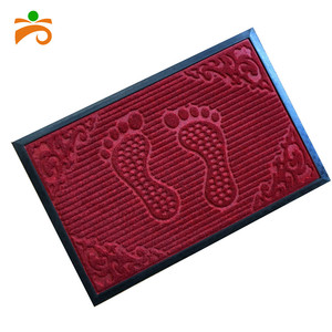 Bienvenue Voisin Polyester En Caoutchouc Salon Tapis de Sol - Product Image 5