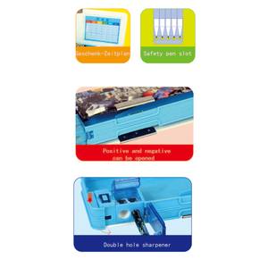 กล่องดินสออัตโนมัติอเนกประสงค์ กล่องดินสอพลาสติกลายการ์ตูน พร้อมดินสอ - Product Image 4