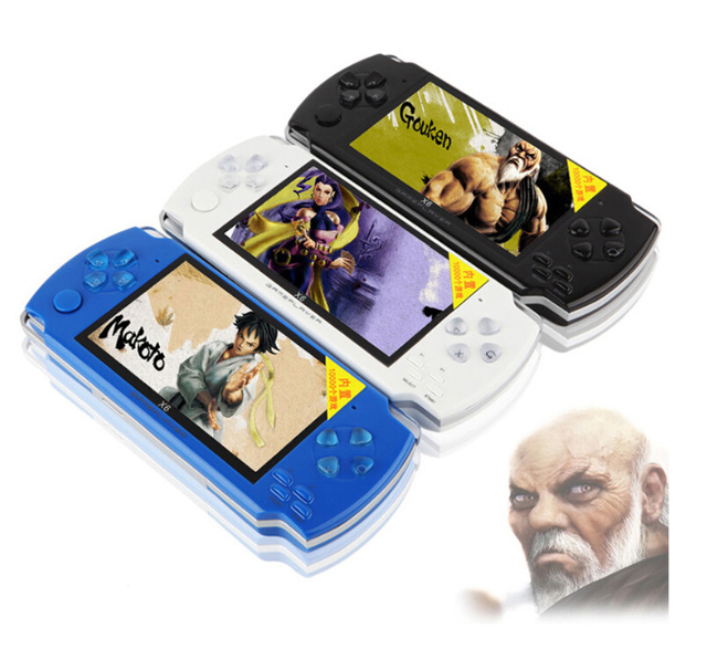4.3''Video Game Console MP4 MP5 Players Handheld Game Player with Many Free Games Ebook