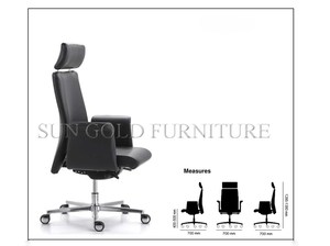 Le cuir ergonomique de luxe/PU chaise de bureau exécutif pour le patron (SZ-OCK165) - Product Image 4