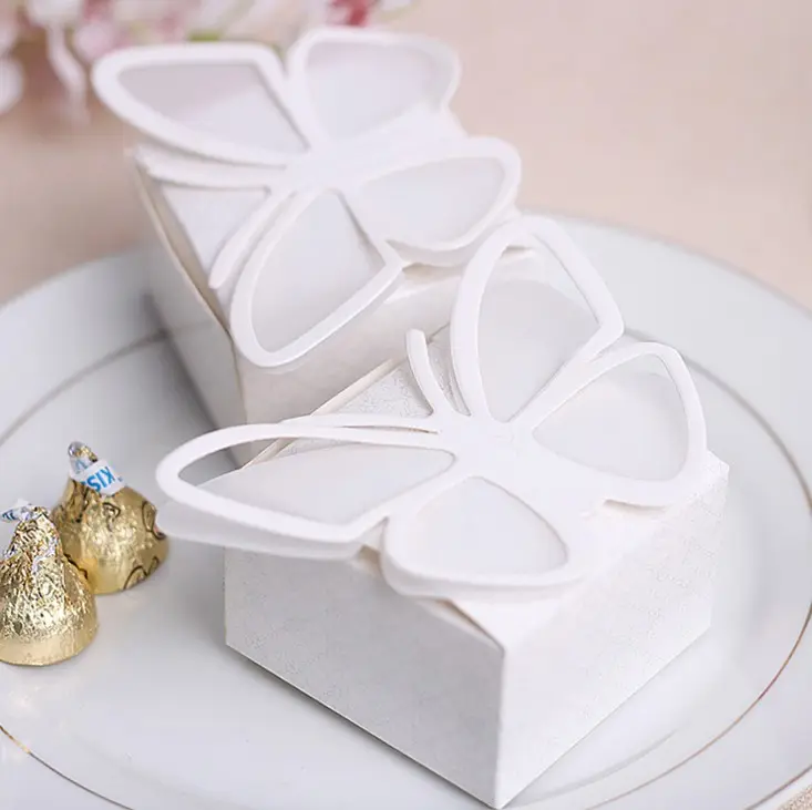 Big Butterfly Design Wedding Favorボックス