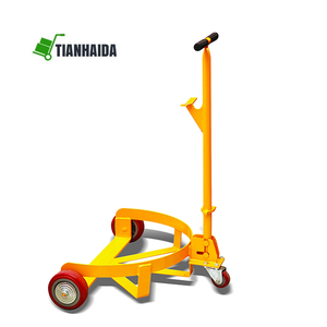 รถเข็นสแตนเลสแบบสามล้อสำหรับขนย้ายถังน้ำมัน ถังน้ำ ถังน้ำมันเบนซิน พร้อมที่จับ รับผลิตตามแบบ OEM - Product Image 4