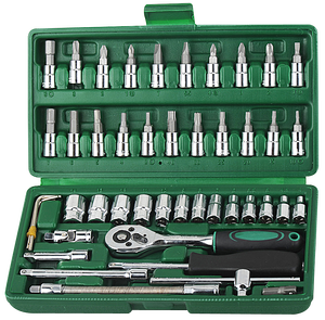 1/4&quot; Inch Drive <strong>Deep</strong> Wall Impact <strong>Socket</strong> <strong>Set</strong> - Product Image 2