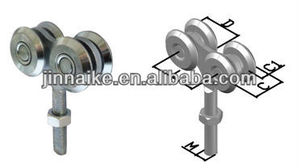 Poulie de suspension durable pour porte coulissante en acier au design moderne avec installation par vis - Product Image 4