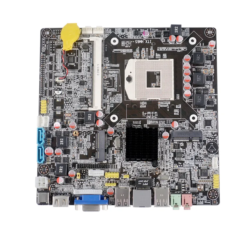 Fabrika fiyat bilgisayar parçaları intel HM65 PGA989 ile i5 işlemci anakart