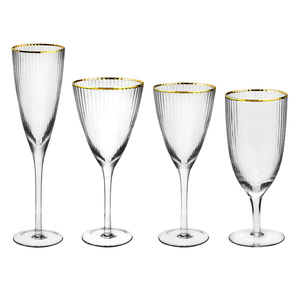 Wide mouth Crystal thick stem wedding wine glass cup - Product Image 2
