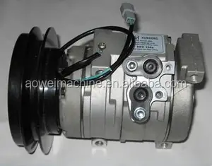 Het hete verkopen! Pc400-7 graafmachine pc200-7 pc220-7 pc300-7 airco compressor assy, 20j-979-6121,20y-810-1260, nd447220-4051