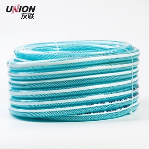 1/2 Tuyau d'arrosage <span class=keywords><strong>flexible</strong></span> en <span class=keywords><strong>PVC</strong></span> tressé renforcé de fibres transparentes de 1/4 pouces - Product Image 6
