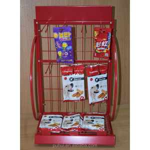 Estante de exhibición para mostrador personalizado de alambre de metal, accesorio de expansión de acero <span class=keywords><strong>pop</strong></span> de pie para mesa de tienda, promoción - Product Image 4
