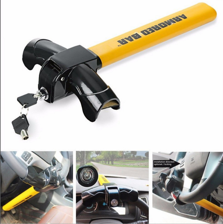 Car Steering Wheel Lock | Aoteman CQ-6003A Anti-Theft Device | Vehicle Security