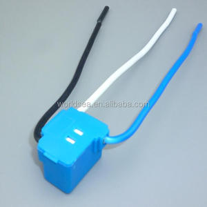 Conector de ángulo de curva de enchufe de cerámica automática <span class=keywords><strong>H4</strong></span> 9003 soporte de enchufe hembra - Product Image 3