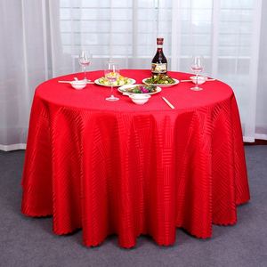 All'ingrosso di lusso Jacquard 132 tovaglie rotonde ricamate motivo floreale fatto a mano per uso domestico per matrimoni - Product Image 2