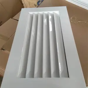 Hvac duct חלקי vent מכסה אלומיניום דלת סורג סורג לשקע אוויר