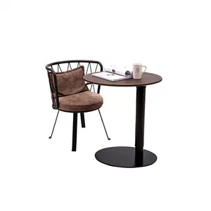 Oturma odası mobilya akıllı masa ahşap çerçeve alüminyum direk gaz kaldırma yüksekliği ayarlanabilir elektrikli kahve ayakta masa