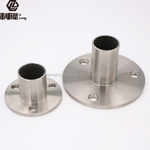 Thép Không Gỉ <span class=keywords><strong>Wall</strong></span> <span class=keywords><strong>Mount</strong></span> Vòng Ống Bài Neo Chân Đường Ray Phù Hợp Dài Hàn Cổ Tấm Mù Mặt Bích Cơ Sở - Product Image 4