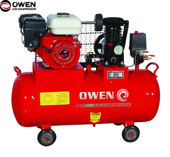 50L Gasoline belt driven industrial air compressor