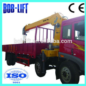 Prix bas montés sur <span class=keywords><strong>camion</strong></span> grue de 6 télescopique ton petit nacelles sq6.3sa2 pour la vente - Product Image 1