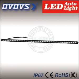 Ovovs jgl tractor campo a través de una sola fila 126 W LED barra ligera del soporte de montaje para camiones - Product Image 2