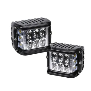 Super Bright Dual Side Shooter color12v LED Auto Licht Cube zweifarbige Blitzlicht LED Auto Fahr licht für SUV Truck Car ATV