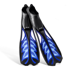 Profesional adulto buceador buceo <span class=keywords><strong>apnea</strong></span> larga aletas de goma <span class=keywords><strong>para</strong></span> pesca submarina - Product Image 3