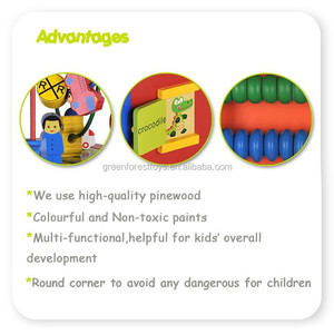Madera grande 5 en 1 actividad cubo de grano conveniente para Mutikids juego - Product Image 3