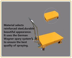 Mesa elevadora de tijera hidráulica de 4 ruedas, plataforma elevadora de 1 tonelada-3 toneladas - Product Image 6