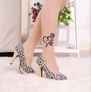 Calze <span class=keywords><strong>Collant</strong></span> Sexy Lucide <span class=keywords><strong>con</strong></span> Motivi Tatuaggio per Ragazze Giovani all'Ingrosso - Product Image 6
