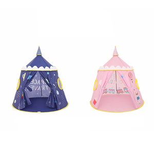 Bambini Pop-Up Playhouse Kids Play Tent Fort per Bambino Camera Da Letto, Indoor o Outdoor Toys Pretend Princess Castle Clubhouse - Product Image 1