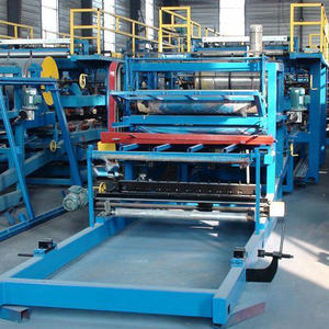 Línea que Raja Simple panel de sofito rollo que forma la máquina de panel de sándwich - Product Image 2