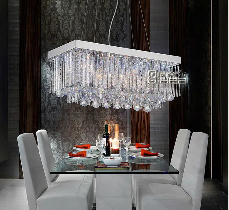 Sang Trọng Thiết Kế Ánh En Cristal Moderne Chandelier Ánh Sáng Hiện Đại