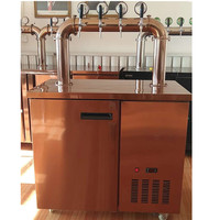 Distributeur automatique de fût de bière, robinet en acier inoxydable, mitigeur, fût de boisson, réfrigérateur avec robinet à tour