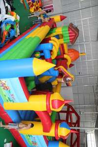 Nouvelle conception de petit trampoline gonflable, Fun City gonflable avec ours <span class=keywords><strong>Boonie</strong></span> pour enfants - Product Image 3