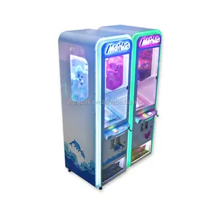 Ifun parkı popüler sikke işletilen mini mermerler oyuncak/hediye hediye otomat pençeli vinç oyun makinesi