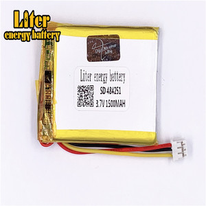 2.0-3 P 3.7 V 484251 mah 1500 lithium polymer lipo rechargeable battery li ion Solar lithium battery with PCM - Product Image 2