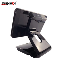DiligenCe DC-1506 Sistema POS Todo en Uno con Pantalla Táctil Capacitiva Full HD de 15.6 Pulgadas para Restaurante, 11.6 Pulgadas, 4GB DDR3