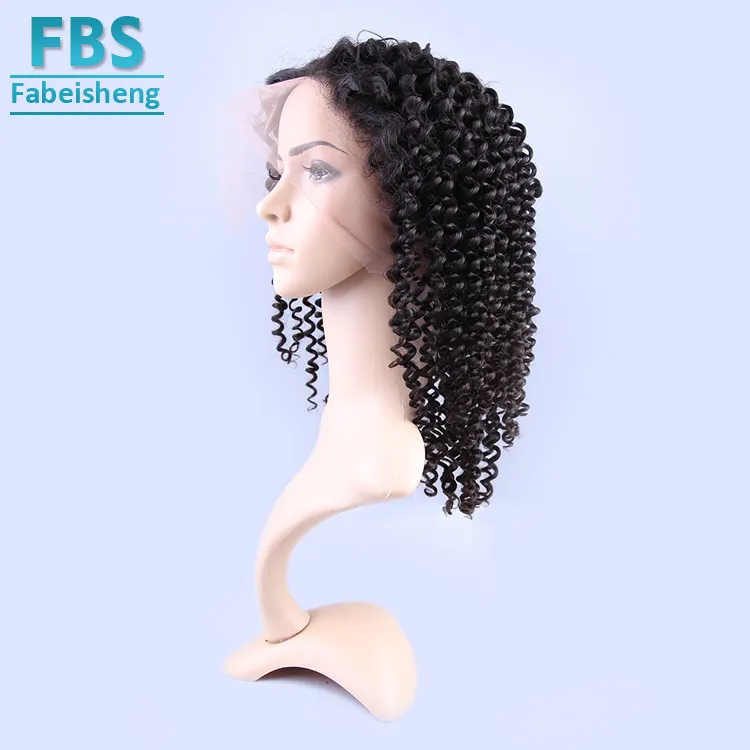 2020 raw 100% unprocessed virgin Cambodian remy hair wholesale price supply deep curly full lace wig