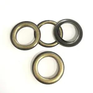 סיטונאי נירוסטה חומר 40mm מתכת חריר grommet עבור וילון בד