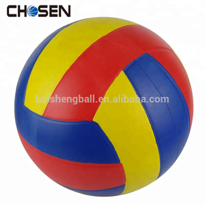 Pelota <span class=keywords><strong>de</strong></span> <span class=keywords><strong>Voleibol</strong></span> <span class=keywords><strong>de</strong></span> Goma Multicolor Barata para Niños, Tamaño 5 - Product Image 4