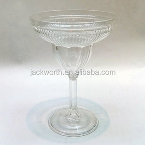 Verre de marguerite en acrylique à pois bleus - Product Image 6